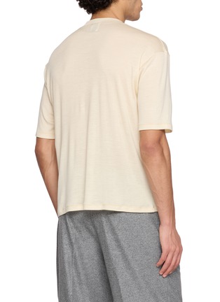 背面 - 点击放大 - GOOD PEOPLE GOOD STITCHING GOOD PRODUCT - Crew Neck Short Sleeve T-shirt