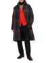 模特儿示范图 - 点击放大 - GOOD PEOPLE GOOD STITCHING GOOD PRODUCT - V-Neck Buttoned Knit Cardigan
