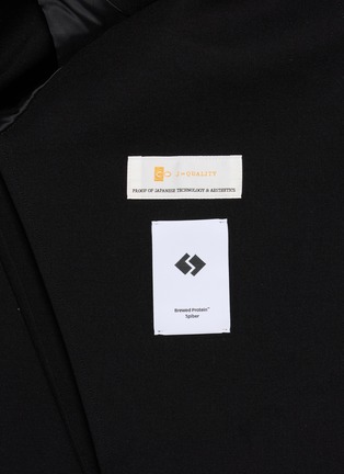  - GOOD PEOPLE GOOD STITCHING GOOD PRODUCT - Diagonal Stitch Single Breasted Blazer Jacket