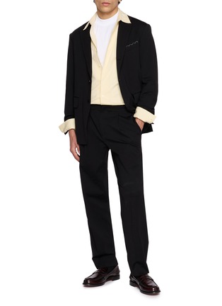 模特儿示范图 - 点击放大 - GOOD PEOPLE GOOD STITCHING GOOD PRODUCT - Technical Stitch Over Shirt