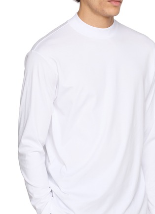  - GOOD PEOPLE GOOD STITCHING GOOD PRODUCT - Mock Neck Long Sleeve T-shirt