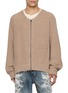 首图 - 点击放大 - ANCELLM - Zip Up Knit Cardigan