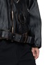  - ANCELLM - Aged Belted Biker Jacket