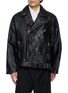首图 - 点击放大 - ANCELLM - Aged Belted Biker Jacket