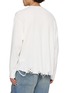 背面 - 点击放大 - ANCELLM - Damaged Waffle Crewneck T-Shirt