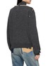 背面 - 点击放大 - MIHARA YASUHIRO - Faux Pearl Neckline Distressed Knit Sweater
