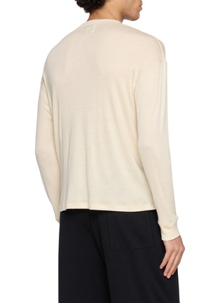 背面 - 点击放大 - GOOD PEOPLE GOOD STITCHING GOOD PRODUCT - Comfort Crewneck Long Sleeve T-shirt