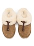 细节 - 点击放大 - UGG - Coquette Stitch Suede Shearling Slides