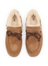 细节 - 点击放大 - UGG - Quill Suede Shearling Flats