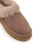 细节 - 点击放大 - UGG - Tazzelle Suede Shearling Slides