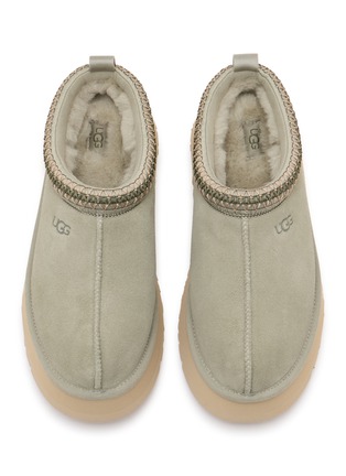 细节 - 点击放大 - UGG - Tazz II Suede Shearling Slides