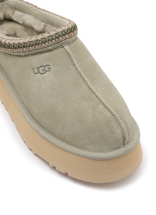细节 - 点击放大 - UGG - Tazz II Suede Shearling Slides