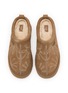 细节 - 点击放大 - UGG - Tazz Botanic Suede Shearling Slides