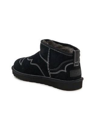  - UGG - Classic Ultra Mini Suede Shearling Western Boots