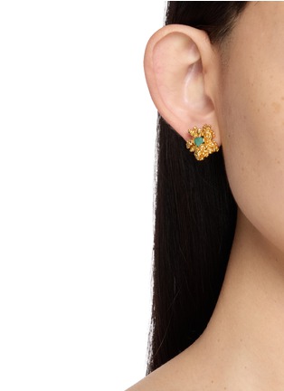 正面 -点击放大 - FENOMENA - Aura Chunky Stud Earrings
