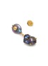 细节 - 点击放大 - FENOMENA - Baroque Pearl Emerald Drop Earrings