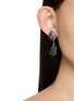 正面 -点击放大 - FENOMENA - Baroque Pearl Emerald Drop Earrings