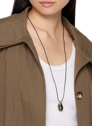 正面 -点击放大 - FENOMENA - Midnight Pearl Long Cord Necklace