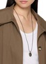正面 -点击放大 - FENOMENA - Midnight Pearl Long Cord Necklace