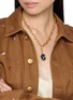 模特儿示范图 - 点击放大 - FENOMENA - Baroque Pearl Drop Necklace