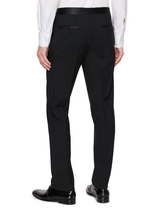 背面 - 点击放大 - LARDINI - Soiree Satin Waistband Straight Leg Pants