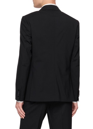 背面 - 点击放大 - LARDINI - Soiree Single Breasted Satin Peak Lapel Tuxedo Blazer