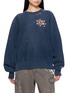 首图 - 点击放大 - SUNDAYFRUITMARKET - No.3 Floral Embroidered Paint Splatter Sweatshirt