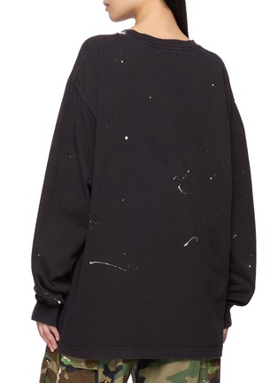 背面 - 点击放大 - SUNDAYFRUITMARKET - Upcycled Embroidered Pocket Sweatshirt