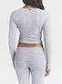 正面 -点击放大 - SKIMS - ESSENTIAL KNIT 围裹针织衫