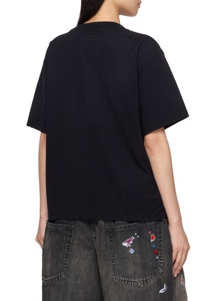 背面 - 点击放大 - MIHARA YASUHIRO - Kids Doodle Print Cotton T-Shirt