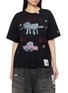 首图 - 点击放大 - MIHARA YASUHIRO - Kids Doodle Print Cotton T-Shirt