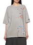 首图 - 点击放大 - MIHARA YASUHIRO - Kids Sticker Distressed Cotton T-Shirt
