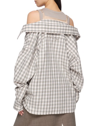 背面 - 点击放大 - MIHARA YASUHIRO - Triple Layered Chequered Shirt