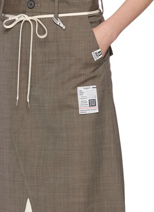  - MIHARA YASUHIRO - Layered Wool Pants Skirt