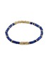细节 - 点击放大 - JOHN HARDY - Heishi 14K Gold Lapis Lazuli Bead Bracelet — Size UM