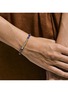  - JOHN HARDY - Heishi 14K Gold Lapis Lazuli Bead Bracelet — Size UM