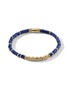 首图 - 点击放大 - JOHN HARDY - Heishi 14K Gold Lapis Lazuli Bead Bracelet — Size UM