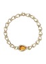 细节 - 点击放大 - JOHN HARDY - Surf 18K Gold Citrine Yellow Sapphire Bracelet — Size UM