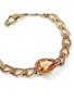 细节 - 点击放大 - JOHN HARDY - Surf 18K Gold Citrine Yellow Sapphire Bracelet — Size UM