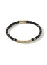 首图 - 点击放大 - JOHN HARDY - Heishi 14K Gold Onyx Bead Bracelet — Size UM