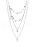 首图 - 点击放大 - DOSIS G6C - OUTLAST 08 Black Diamond Crystal Sterling Silver Necklace