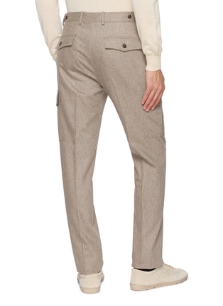 背面 - 点击放大 - INCOTEX - Straight Leg Cargo Pants