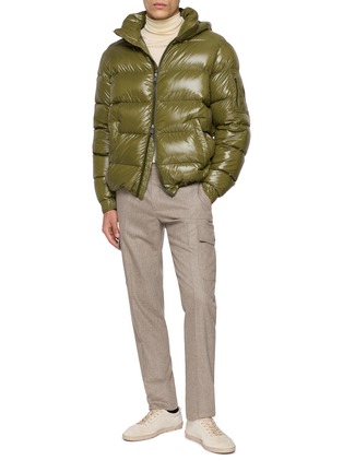 模特儿示范图 - 点击放大 - INCOTEX - Straight Leg Cargo Pants