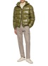 模特儿示范图 - 点击放大 - INCOTEX - Straight Leg Cargo Pants