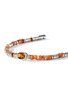  - JOHN HARDY - Heishi Sterling Silver Orange Citrine Beaded Bracelet — Size UM