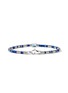 细节 - 点击放大 - JOHN HARDY - Heishi Sterling Silver Swiss Blue Topaz Beaded Bracelet — Size UXS