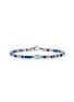 首图 - 点击放大 - JOHN HARDY - Heishi Sterling Silver Swiss Blue Topaz Beaded Bracelet — Size UM