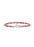 细节 - 点击放大 - JOHN HARDY - Heishi Sterling Silver Rhodolite Beaded Bracelet — Size US