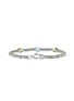 细节 - 点击放大 - JOHN HARDY - Heishi Sterling Silver Peridot Sky Blue Topaz Lemon Quartz Beaded Bracelet — Size US