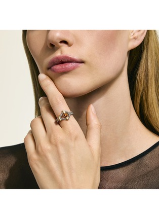  - JOHN HARDY - Icon 14K Gold Sterling Silver Ring — Size 7